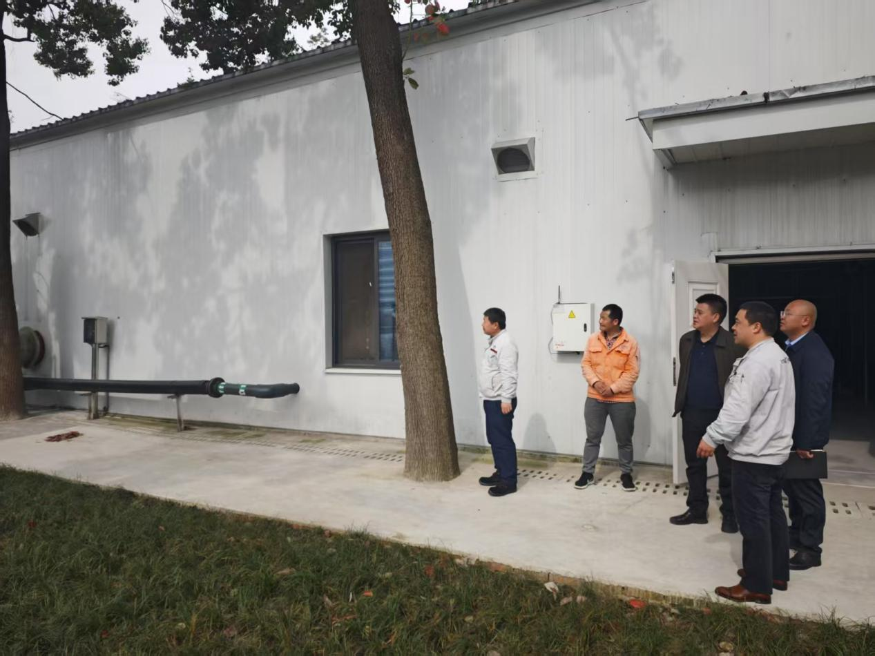 四川恒升乾诚环保科技有限公司前往四川中烟工业有限责任公司成都卷烟厂进行技术交流